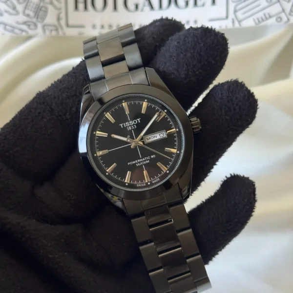 Tissot-Gentlemen 80 (Analog Watch) Day-Date – Black