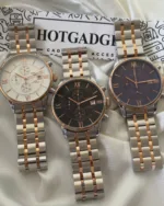 Tissot T-Classic Chemin (Chronograph Watch) – White Dial / Multiple Strap