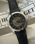 TissotCouturier 1853 (Automatic Watch) – Black Dial / Black Strap – Silver Case