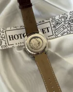 TissotCouturier 1853 (Automatic Watch) – White Dial / Brown Strap