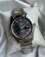 TissotGentlemen 80 (Analog Watch) – Black Dial / Silver Strap