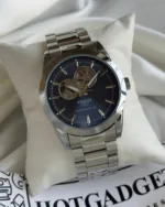 TissotPowermatic 80 (Automatic Watch) – Blue Dial / Silver Strap