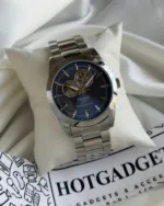 TissotPowermatic 80 (Automatic Watch) – Blue Dial / Silver Strap