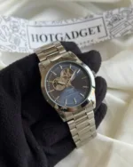 TissotPowermatic 80 (Automatic Watch) – Blue Dial / Silver Strap