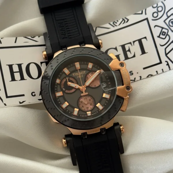 TissotT-Race (Chronograph Watch) – Black