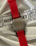 TissotT-Race (Chronograph Watch) – Black Dial / Red Strap