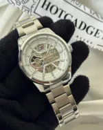 Tommy-Kenri Skeleton (Automatic Watch) – Silver