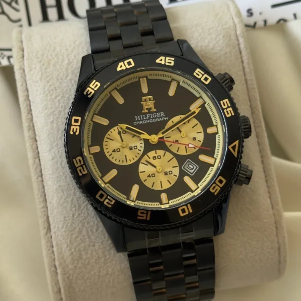 Tommy TH1792157 (Chronograph Watch) – Black