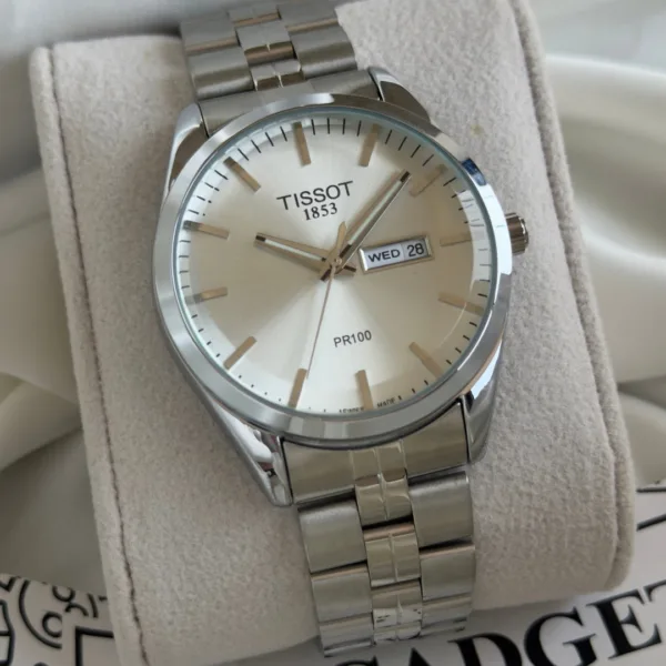 TST PR100 (Analog Watch) – Silver