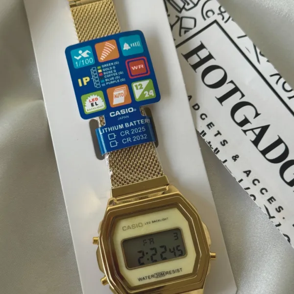 Vintage A1000MG Unisex (Digital Watch) – Gold