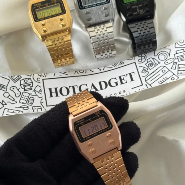 Vintage A1100 (Digital Watch) – Rose Gold
