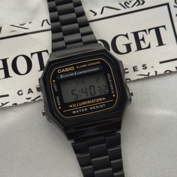 Vintage A168 Unisex (Digital Watch) Black