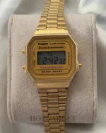 Vintage A168 Unisex (Digital Watch) Gold