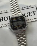 Vintage A168 Unisex (Digital Watch) Silver