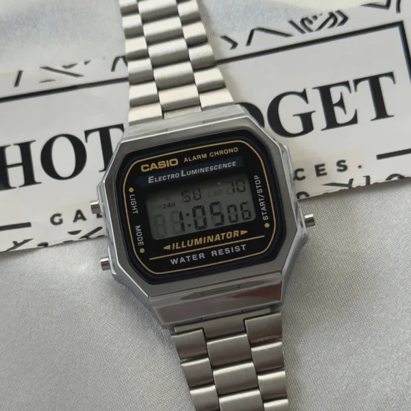 Vintage A168 Unisex (Digital Watch) Silver