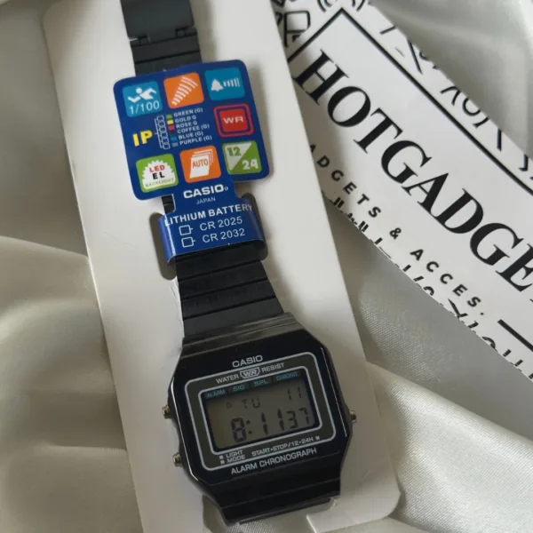 Vintage A700W Unisex (Digital Watch) Black