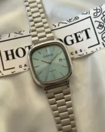 Vintage Classic (Analog Watch) – Mint Green Dial / Silver Strap