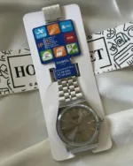 Vintage Enticer A2199 (Analog Watch) – Grey Dial / Silver Strap