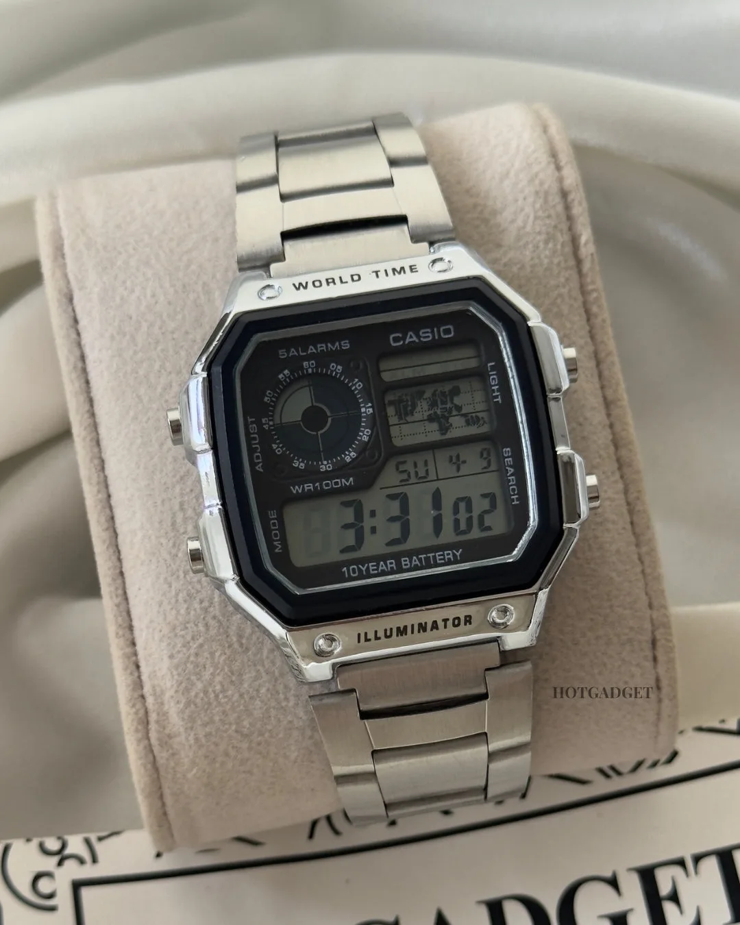 Youth Digital D099 (Digital Watch) Youth Digital D099 (Digital Watch) – Black Dial / Silver Strap