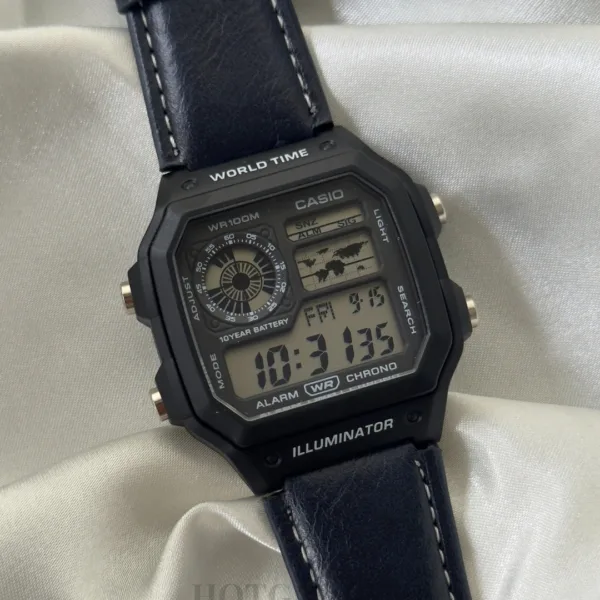 Youth Digital D383 (Digital Watch) – Black