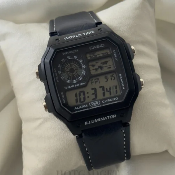 Youth Digital D383 (Digital Watch) – Black